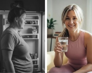 Customer showing weight loss results with Purisaki Berberine Patches